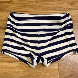 Gap Navy Stripe Women’s Boy short Swim Trunks